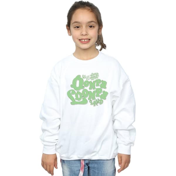 Willy Wonka And The Chocolate Factory Girls Oompa Loompa Land Sweatshirt