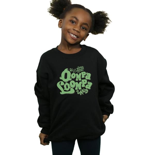 Willy Wonka And The Chocolate Factory Girls Oompa Loompa Land Sweatshirt