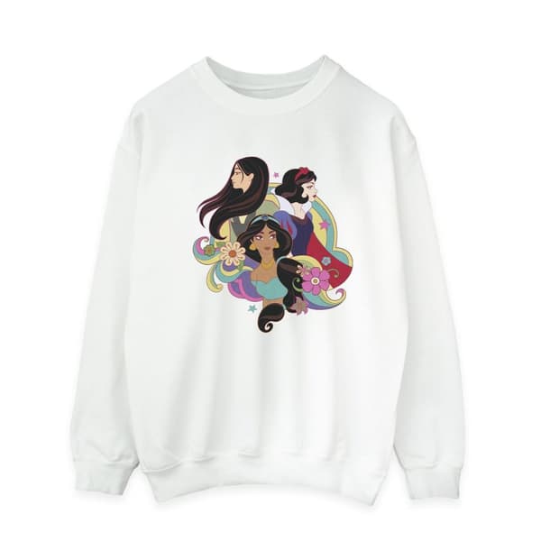 Disney Mens Princess Mulan Jasmine Snow White Sweatshirt