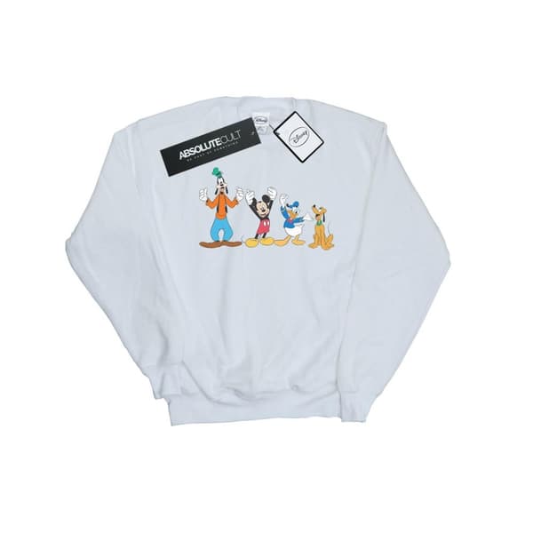 Disney Mens Mickey Mouse Friends Sweatshirt