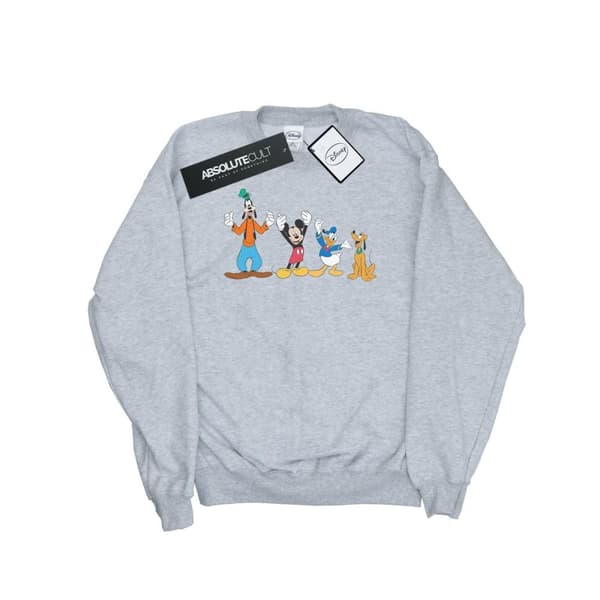 Disney Mens Mickey Mouse Friends Sweatshirt
