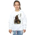 Pikkukuva 2 / 5: Star Wars Girls The Last Jedi Japanese Chewbacca Porgs Sweatshirt