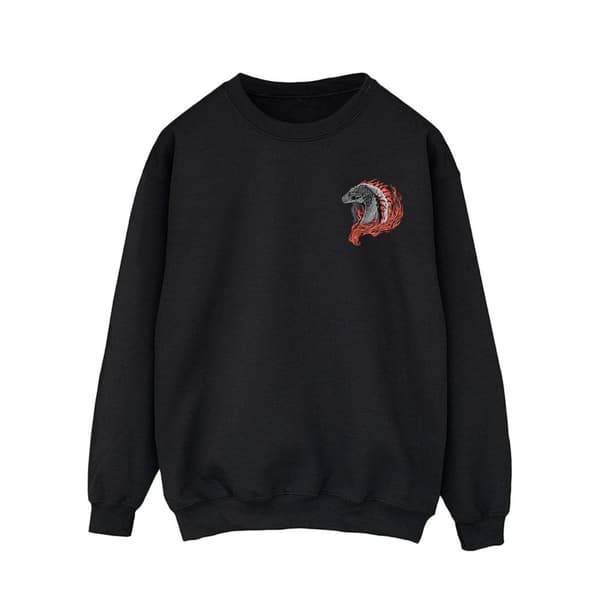 Game Of Thrones: House Of The Dragon Mens Red Dragon Pocket Sweatshirt