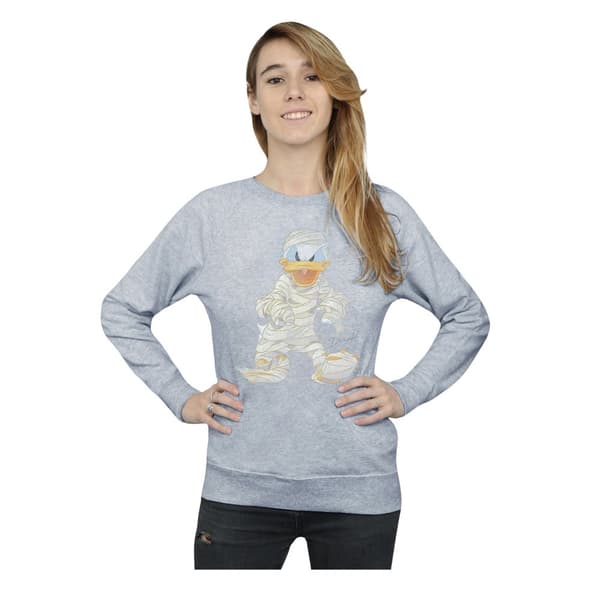 Disney Womens/Ladies Mummy Donald Duck Sweatshirt