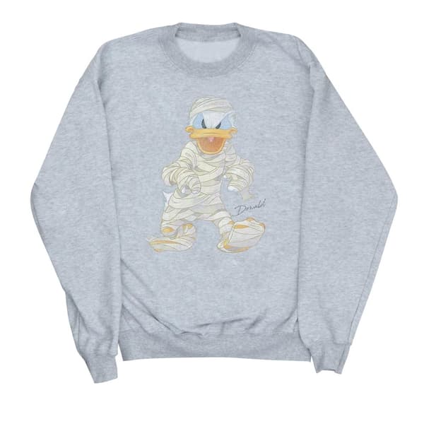 Disney Womens/Ladies Mummy Donald Duck Sweatshirt