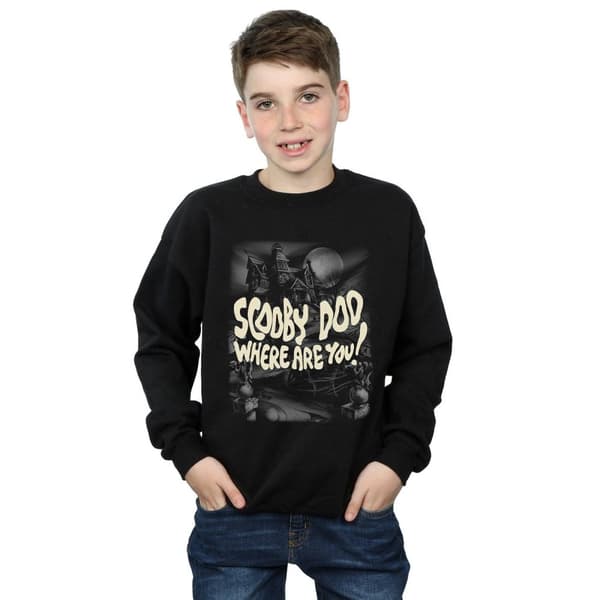 Scooby Doo Boys Scary Castle Sweatshirt