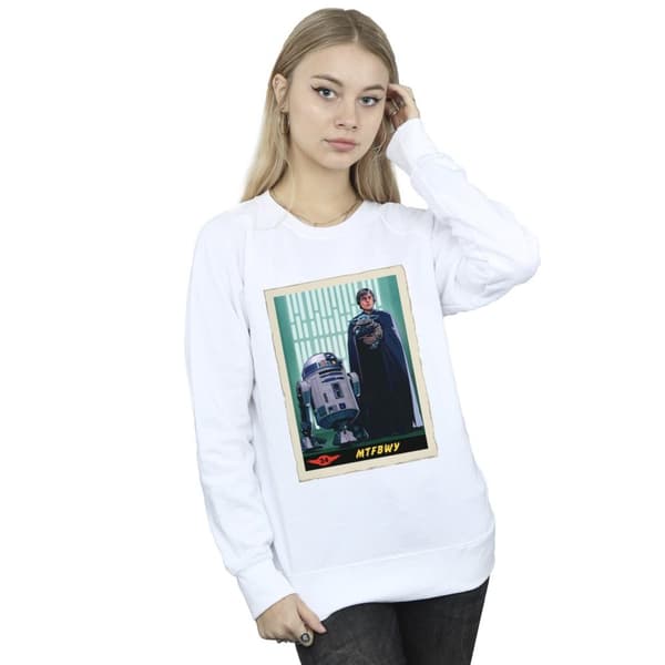 Star Wars Dam/Tjej The Mandalorian MTFBWY Sweatshirt