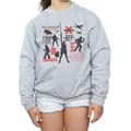 Miniatyrbild 3 av 5: Star Wars Sweatshirt med silhuetter av rebellerna från Sista Jedi-riddaren för flickor