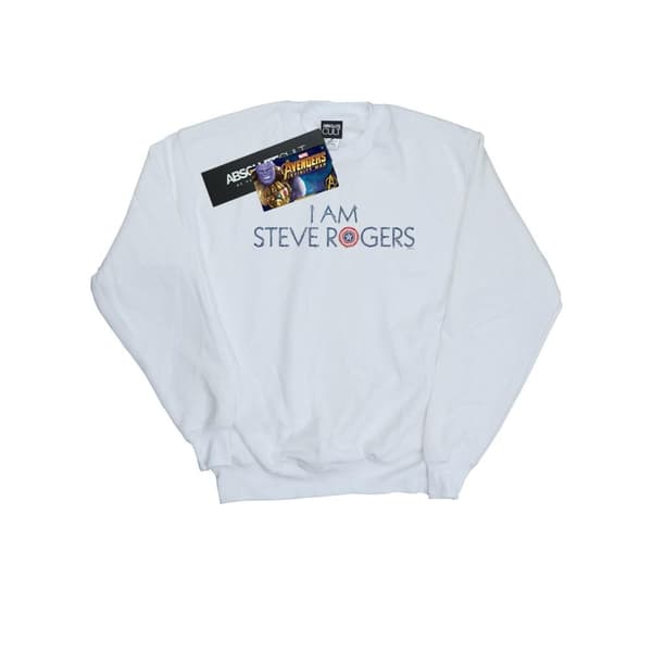 Marvel Avengers Infinity War I Am Steve Rogers-tröja för tjejer