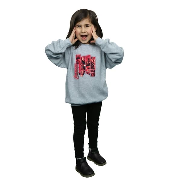 Marvel Girls Avengers Team Collage Sweatshirt