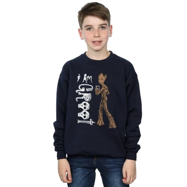 Marvel Pojkar Avengers Infinity War I Am Teenage Groot-tröja
