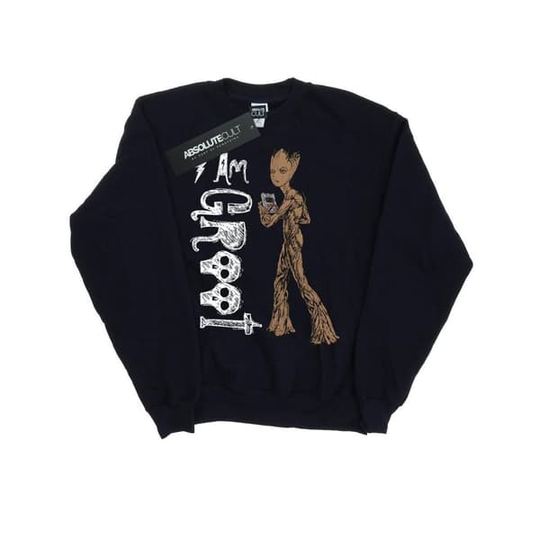 Marvel Pojkar Avengers Infinity War I Am Teenage Groot-tröja Navy Blue 12-13 Years