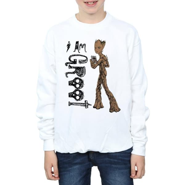 Marvel Pojkar Avengers Infinity War I Am Teenage Groot-tröja