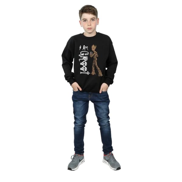 Marvel Pojkar Avengers Infinity War I Am Teenage Groot-tröja