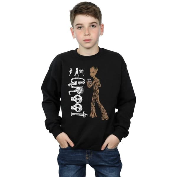 Marvel Pojkar Avengers Infinity War I Am Teenage Groot-tröja
