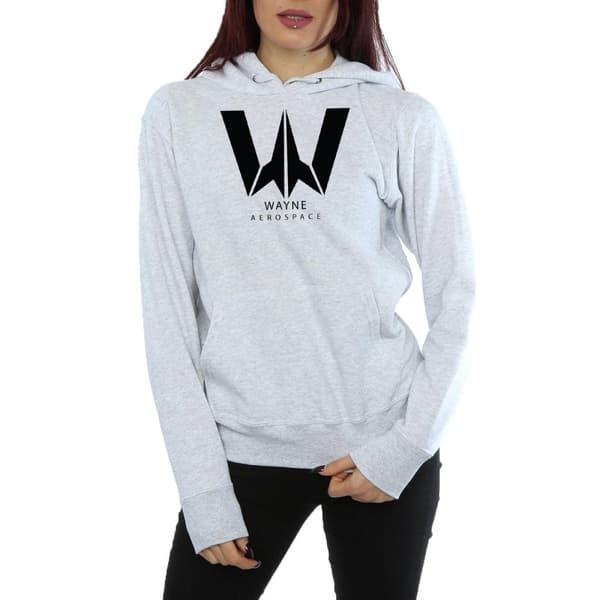 DC Comics Womens/Ladies Justice League Movie Wayne Aerospace Hoodie