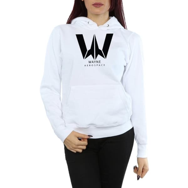 DC Comics Womens/Ladies Justice League Movie Wayne Aerospace Hoodie