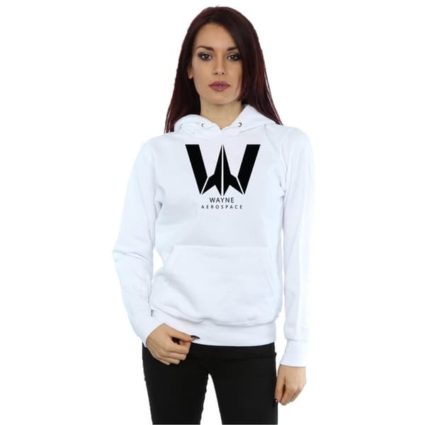 DC Comics Womens/Ladies Justice League Movie Wayne Aerospace Hoodie