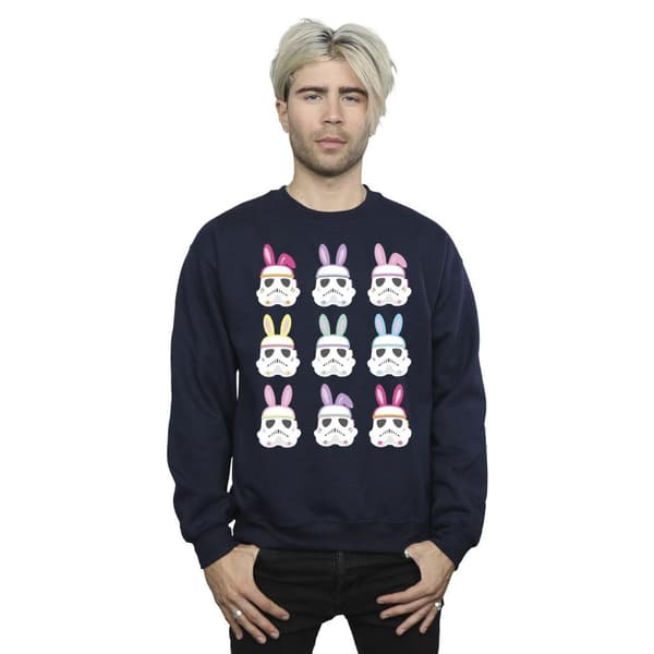 Star Wars Mens Stormtrooper Easter Bunnies Sweatshirt