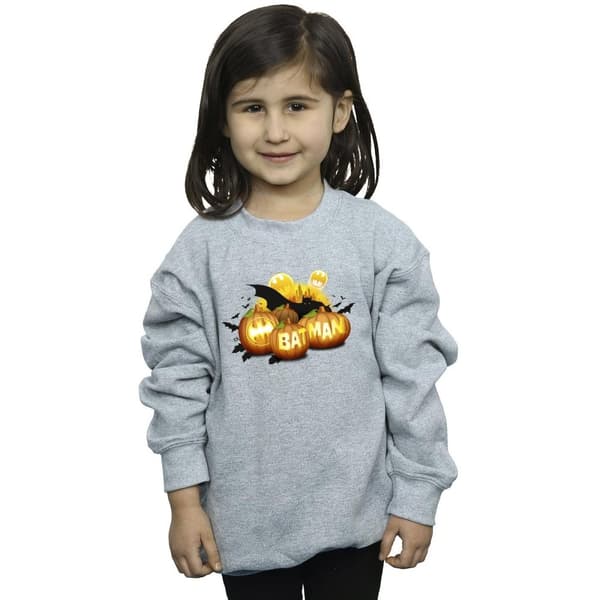 DC Comics Girls Batman Pumpkins Sweatshirt