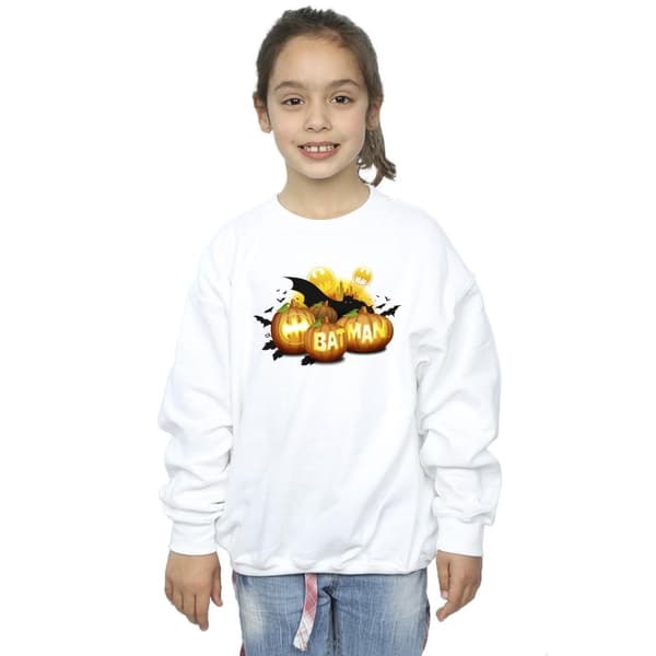 DC Comics Girls Batman Pumpkins Sweatshirt