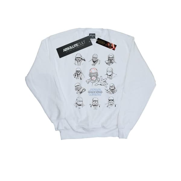 Star Wars: The Rise of Skywalker First Order Character Line Up Mono Sweatshirt för flickor