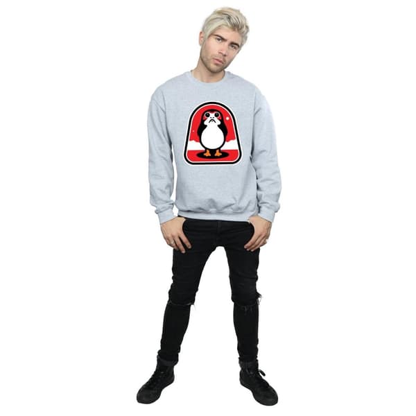 Star Wars Herr The Last Jedi Porgs Badge Sweatshirt