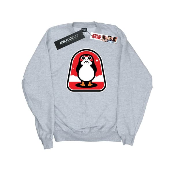 Star Wars Herr The Last Jedi Porgs Badge Sweatshirt