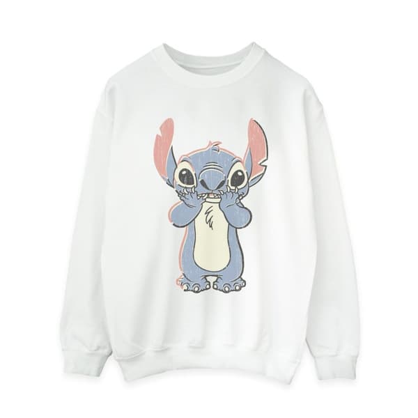 Disney Lilo And Stitch - Sweatshirt med stort tryck - dam/dam