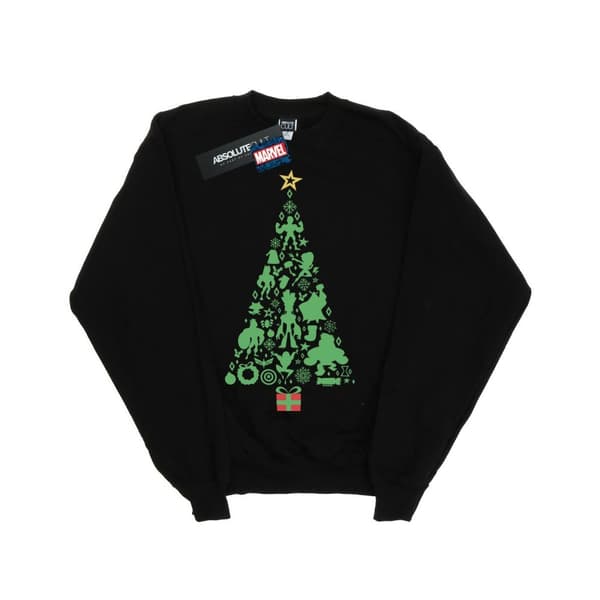 Marvel Sweatshirt med julgran från Avengers - dam/dam