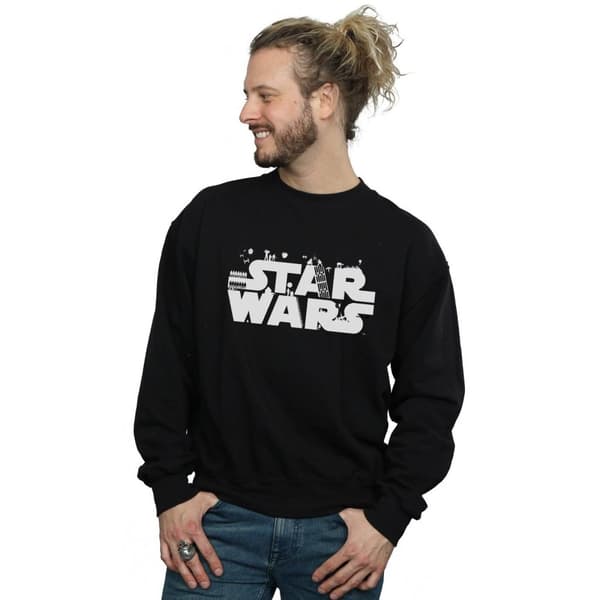 Star Wars Mens Minimalist Logo Sweatshirt