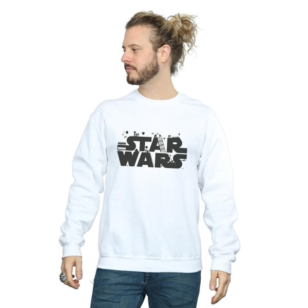 Star Wars Mens Minimalist Logo Sweatshirt