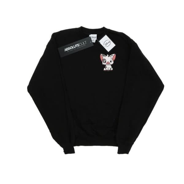 Disney Womens/Ladies Moana Pua The Pig Breast Print Sweatshirt