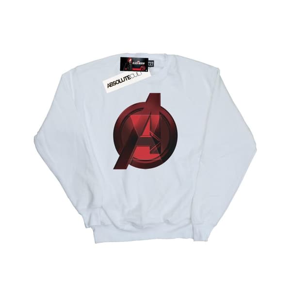 Marvel Boys Black Widow Movie Avengers Logo Sweatshirt