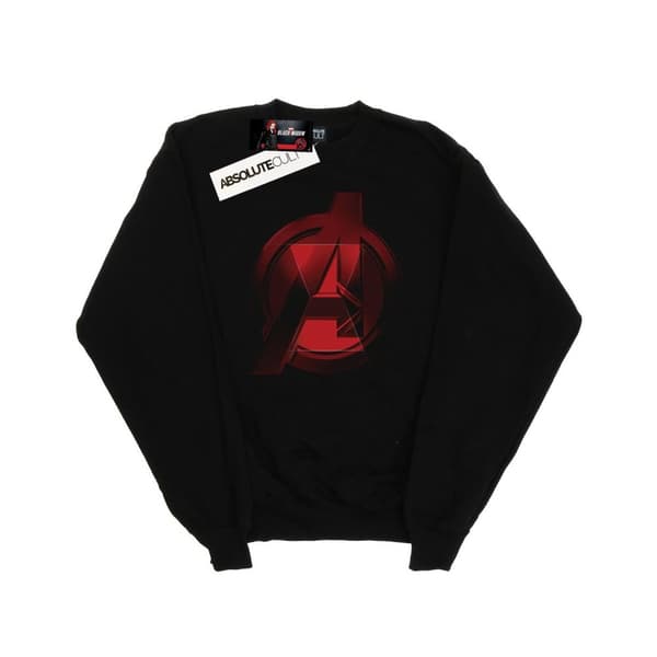 Marvel Boys Black Widow Movie Avengers Logo Sweatshirt