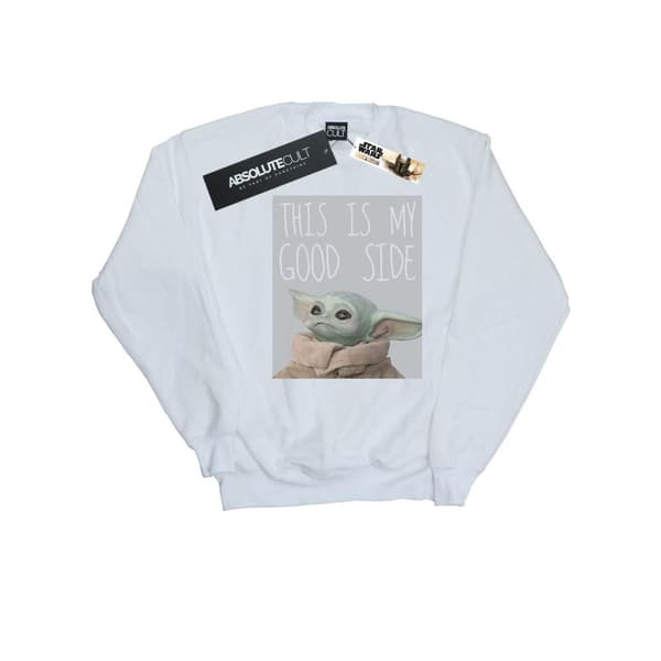 Star Wars Boys The Mandalorian The Child Good Side Sweatshirt