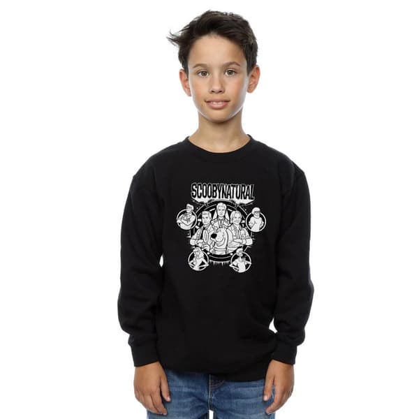 Scoobynatural Boys Mono Characters Sweatshirt