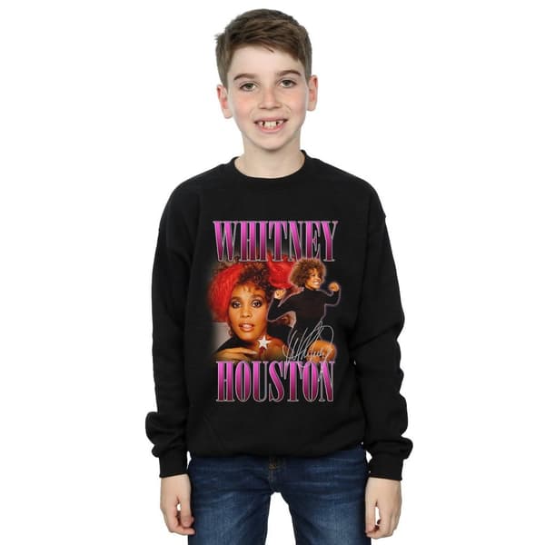 Whitney Houston Pojkar Signature Homage Sweatshirt