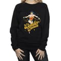 Pikkukuva 3 / 5: DC Comics Womens/Ladies Wonder Woman Stars Sweatshirt