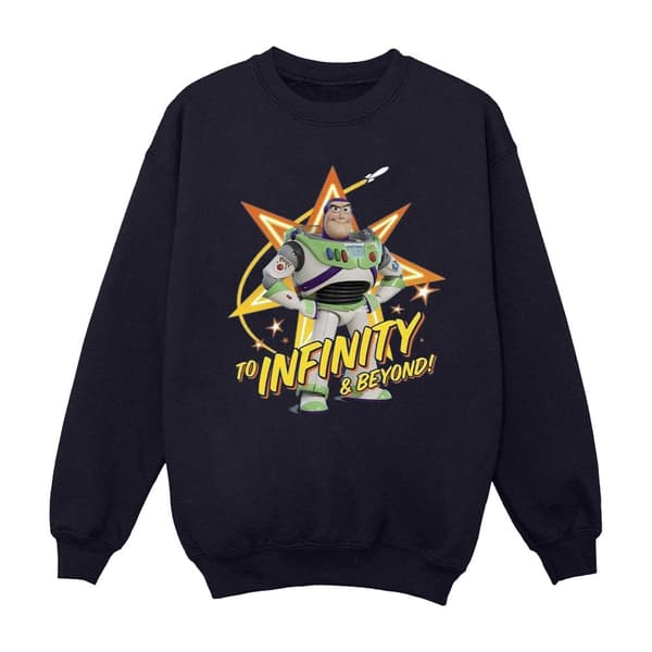 Disney Girls Toy Story Buzz To Infinity Sweatshirt