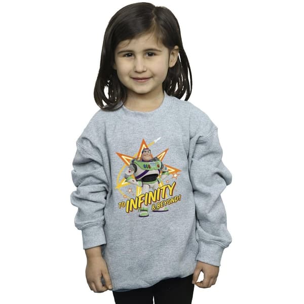 Disney Girls Toy Story Buzz To Infinity Sweatshirt
