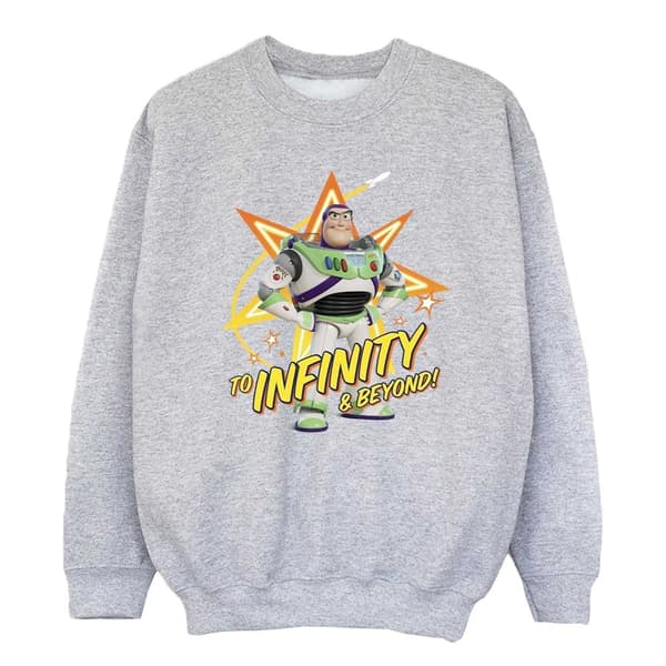 Disney Girls Toy Story Buzz To Infinity Sweatshirt