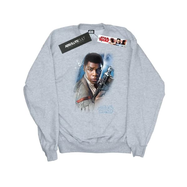 Star Wars Boys The Last Jedi Finn Brushed Sweatshirt