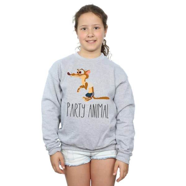 Disney Girls Zootropolis Party Animal Sweatshirt