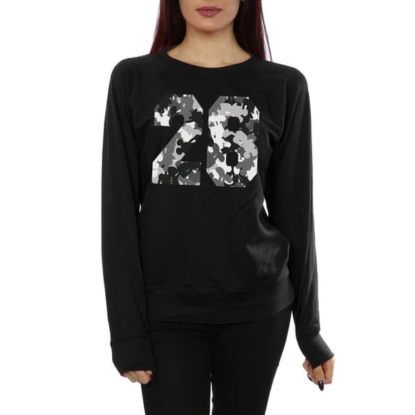 Disney Dam/Tjej Musse Pigg Mönster 28 Sweatshirt