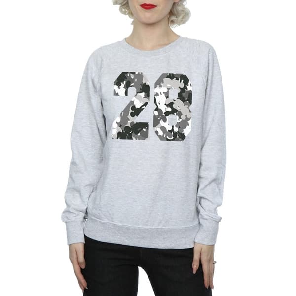 Disney Dam/Tjej Musse Pigg Mönster 28 Sweatshirt