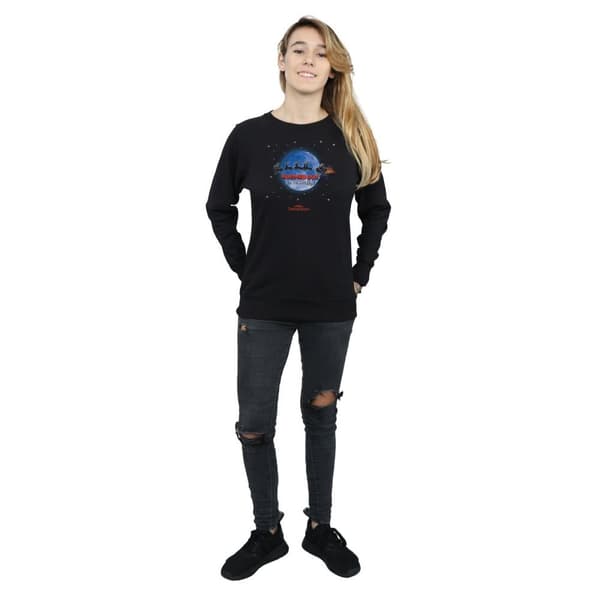 National Lampoon´s Christmas Vacation Dam/Tjej - Sweatshirt med utbränt mönster