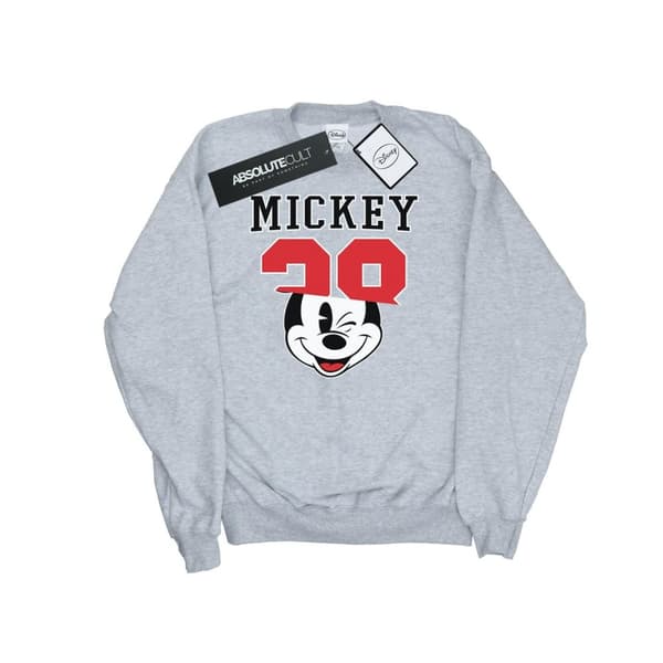 Disney Womens/Ladies Mickey Mouse Split 28 Sweatshirt