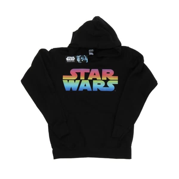 Star Wars Kvinnor/Damer Rainbow Logo Hoodie