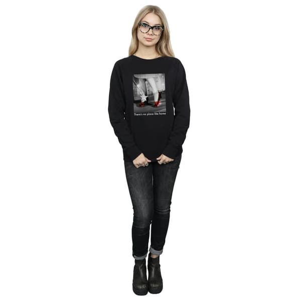 The Wizard Of Oz Dam/Tjej Ruby Slippers Foto Sweatshirt